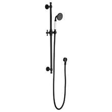 Clementine Brass Rail Shower